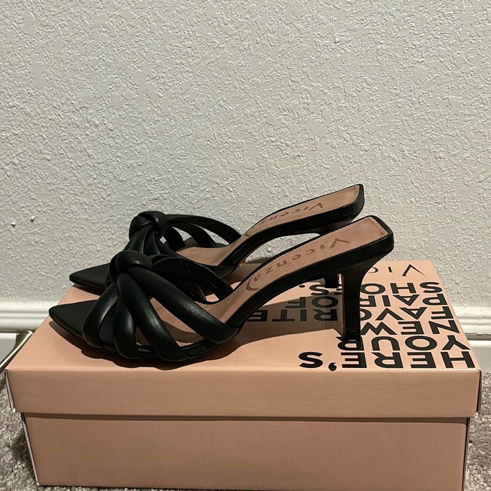 Vicenza Pointed Heeled Sandals